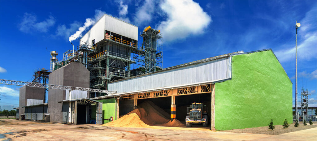 Planta de producción de biomasa en Perú
