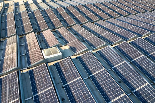 Parque solar fotovoltaico a gran escala