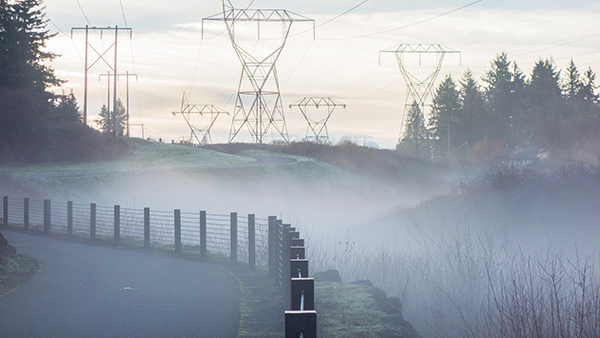 Infraestructura eléctrica que apoya el intercambio transfronterizo de energía