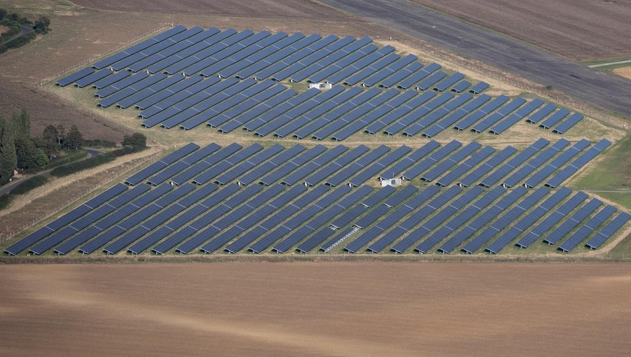 Desarrollo de granja de paneles solares