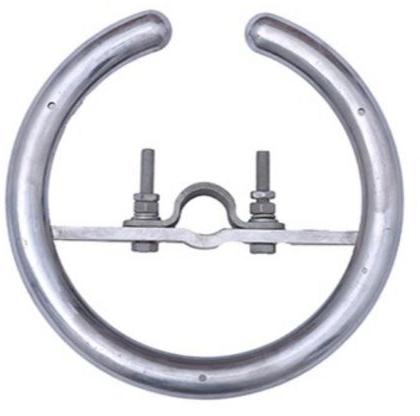 Corona rings ensure safe and secure connections