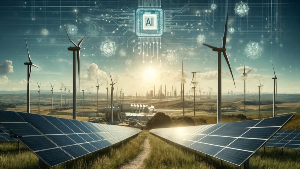 Sistemas eólicos y solares integrados con IA