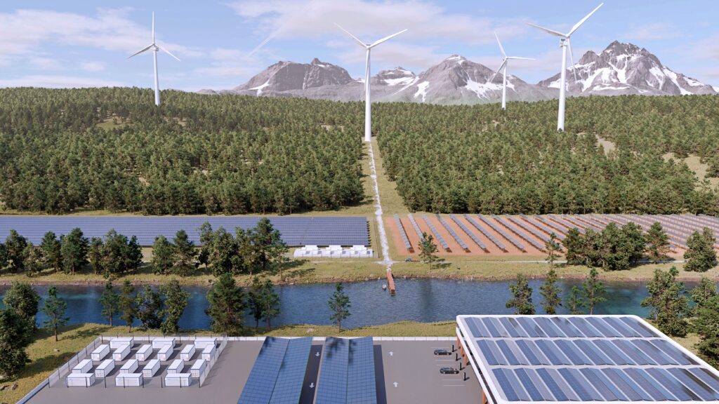 Desarrollo de infraestructura de energía renovable