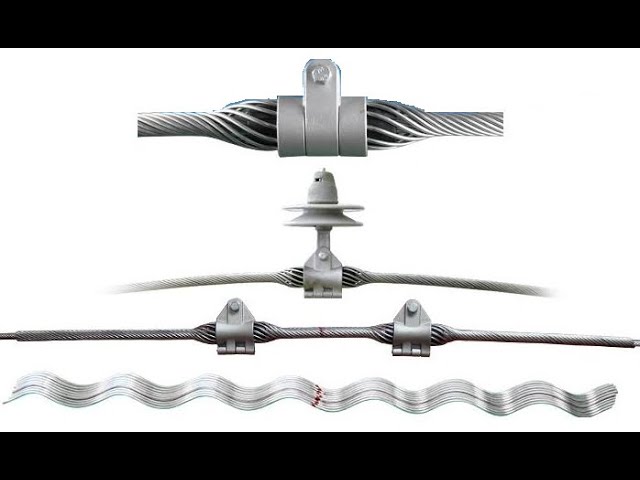 Las barras de protección soportan la tensión mecánica de los conductores.