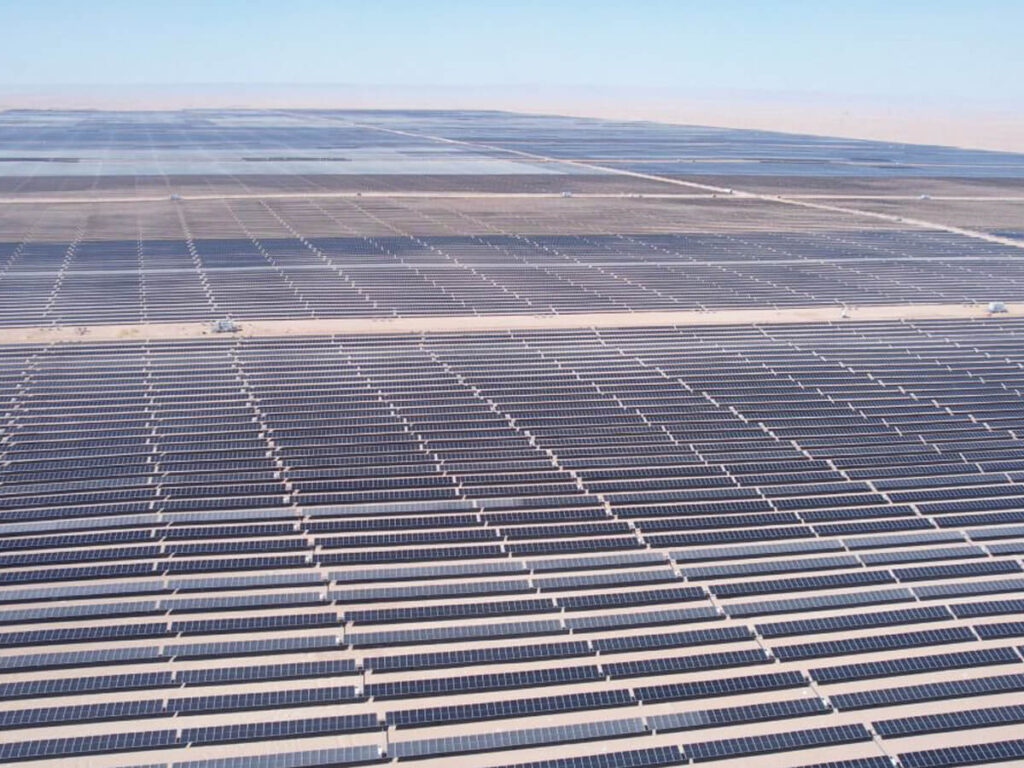 Instalación solar a gran escala