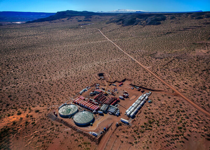 Vaca Muerta shale formation extraction