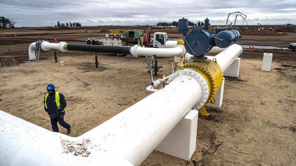 desarrollo de gasoductos de gas natural