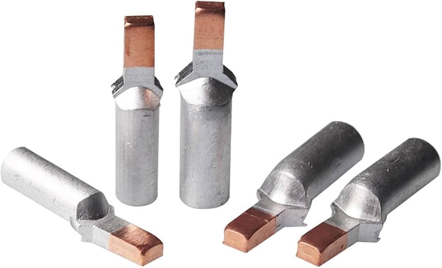 Los terminales de aluminio soldados proporcionan una interfaz de contacto estable