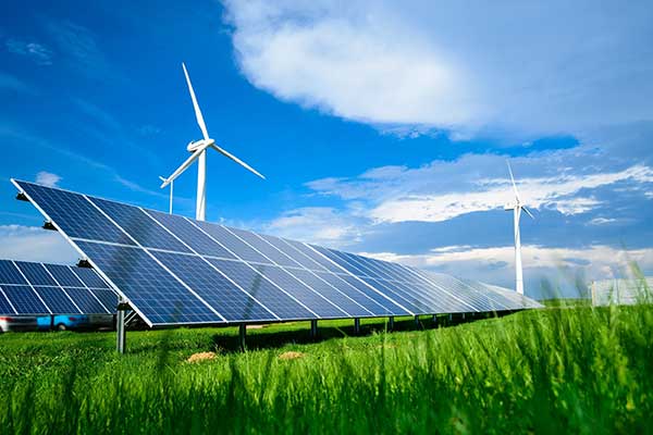 Recursos eólicos y solares renovables